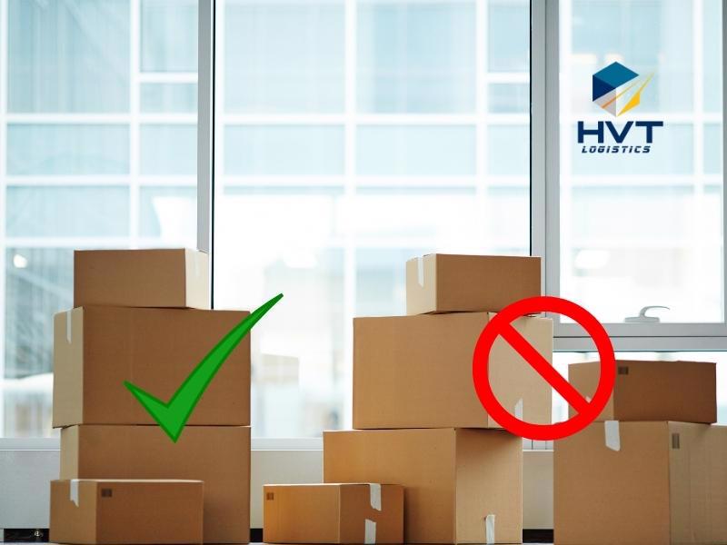 Các mặt hàng nhận và không nhận vận chuyển đi Singapore của HVT Logistics